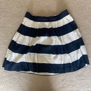 Banana Republic Blue and White Skirt